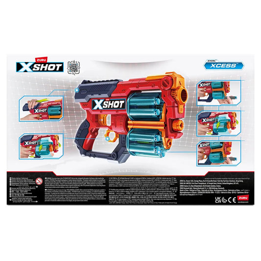X-Shot Excel Xcess S2 Dart Blaster