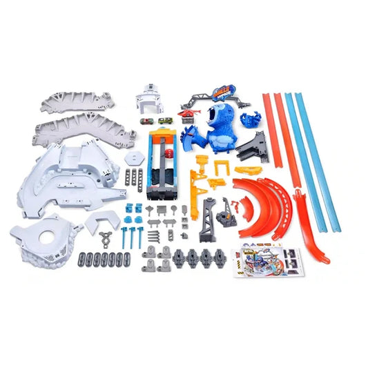 Metal Machines Track Set Series 1 Gorilla Attack Medium Playset (2 Cars)