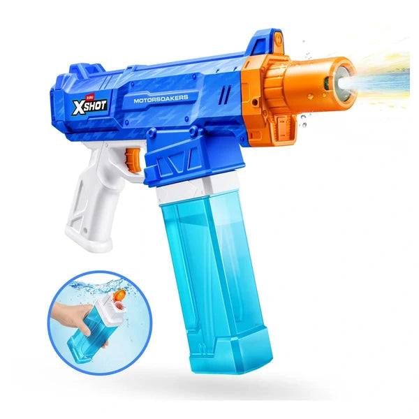 X-Shot Water Fast Fill Motor Soaker Turbo Stream Closed Box