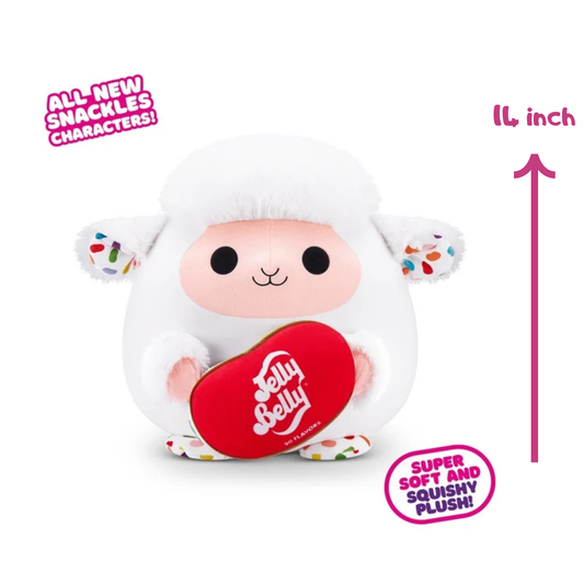 Snackles 14 Inch Plush Series 2 - Lamb & Jelly Belly