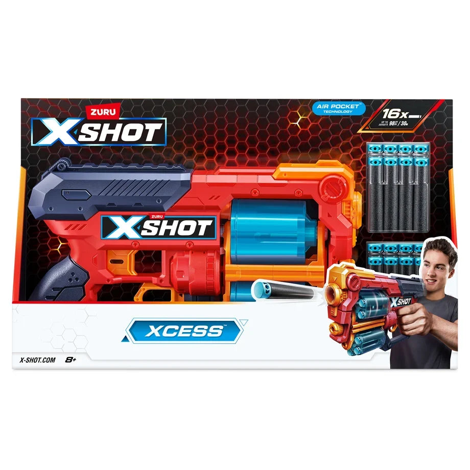 X-Shot Excel Xcess S2 Dart Blaster