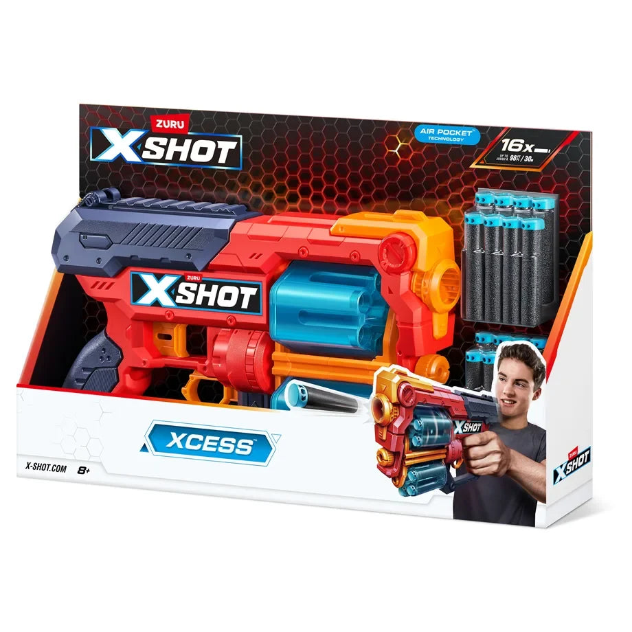 X-Shot Excel Xcess S2 Dart Blaster