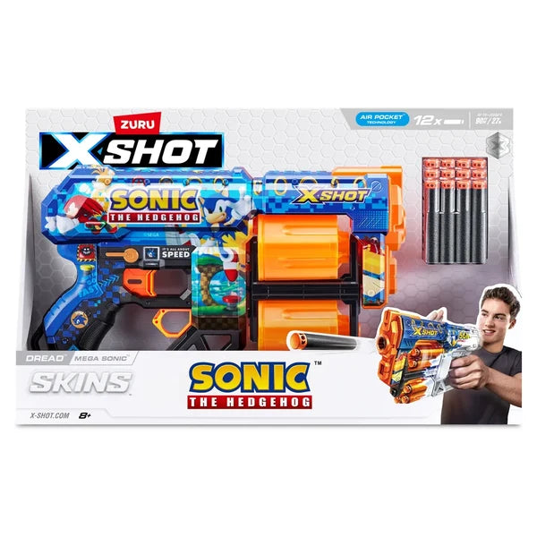 X-Shot Skins Dread (Sonic) - Mega Sonic
