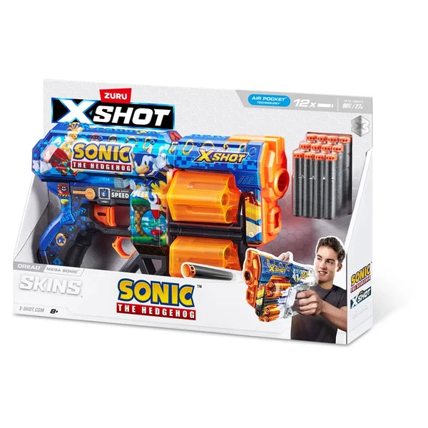 X-Shot Skins Dread (Sonic) - Mega Sonic
