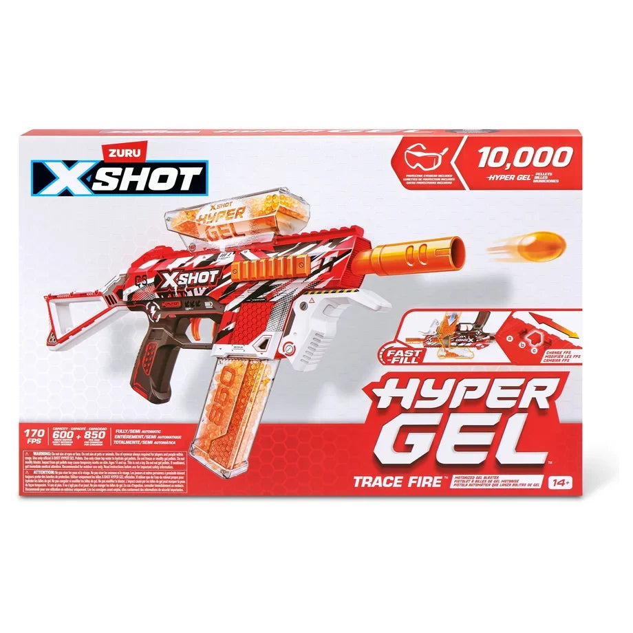 X-Shot Hyper Gel Medium Blaster Color Box
