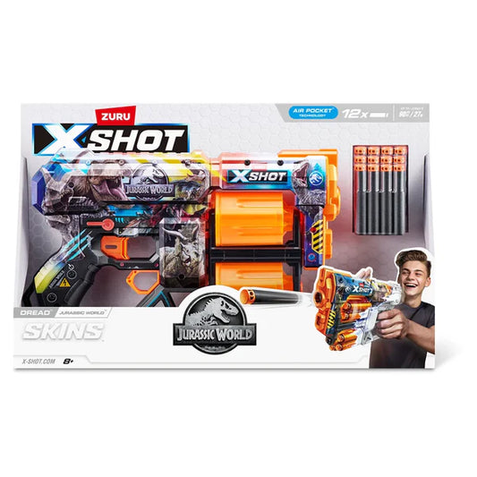 X-Shot Skins Series 1 Dread Jurassic (12 Darts)