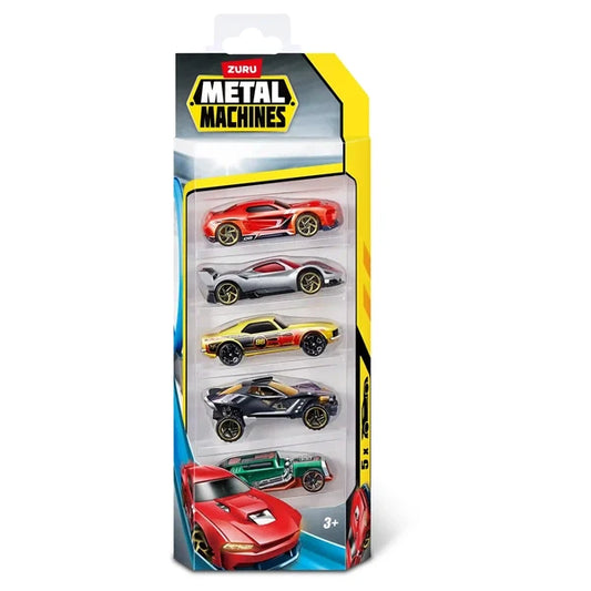 Zuru Metal Machines Cars Series2Multi Pack Car 5Pk