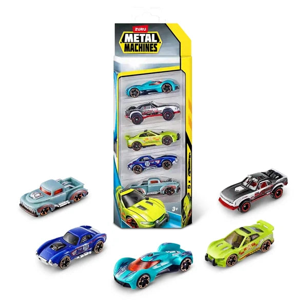 Zuru Metal Machines Cars Series2Multi Pack Car 5Pk