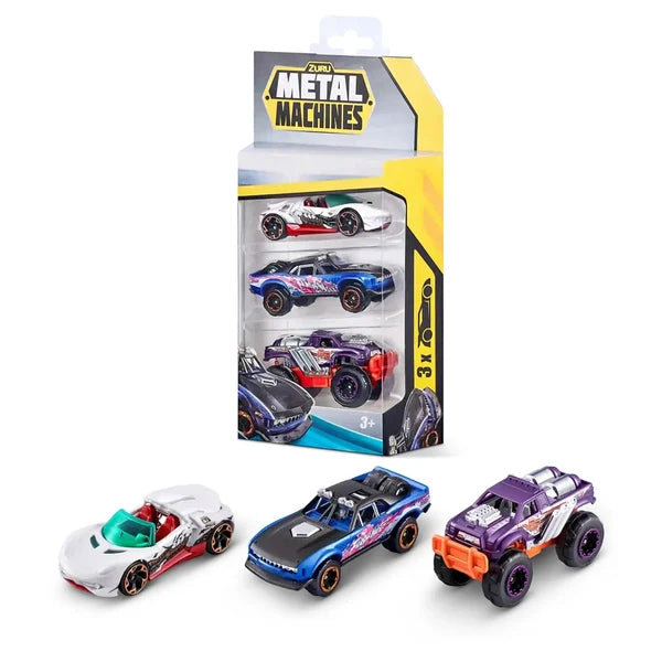 Metal Machines Cars Multi Pack (3 Pk, Bulk)