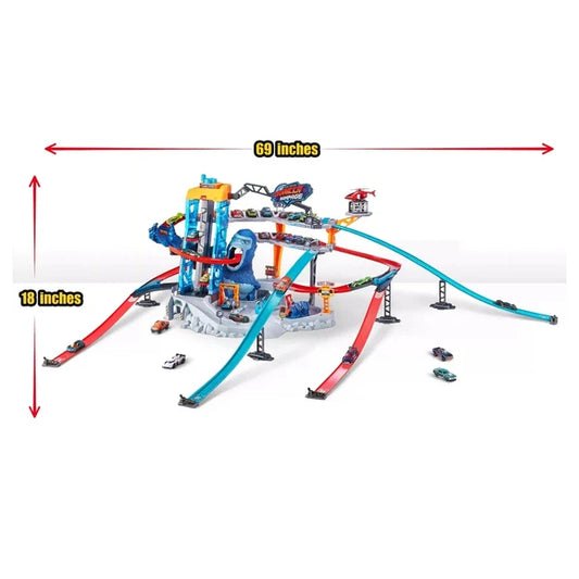 Metal Machines Track Set Series 1 Gorilla Attack Medium Playset (2 Cars)