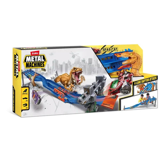 Zuru Metal Machines Playset Series 1 4 Lane Madness