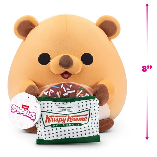 Snackles Core Licensed Plush 8 Inch Krispy Kreme