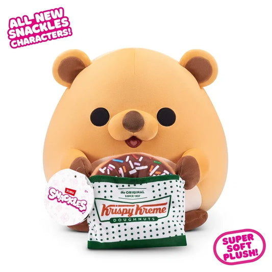 Snackles Core Licensed Plush 8 Inch Krispy Kreme