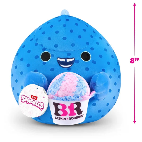 Snackles Core Licensed-Plush 8 Inch Baskin Robins