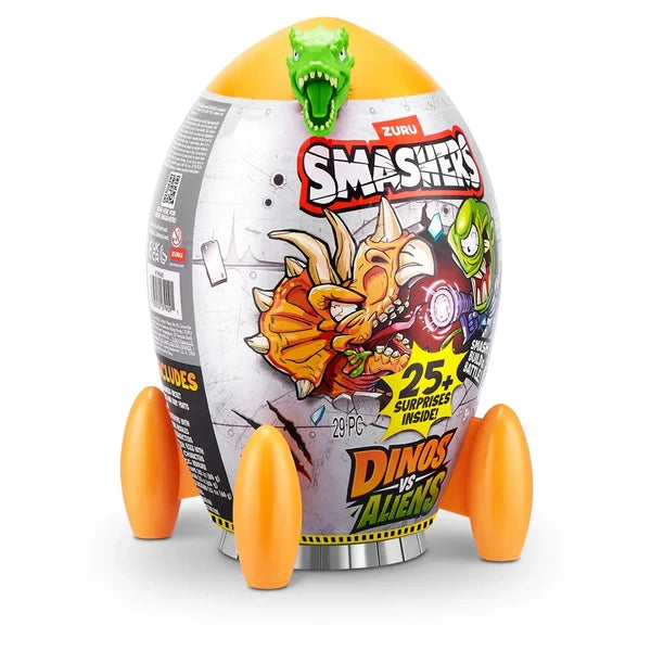 Smashers Dinos Vs Aliens Dinos Vs Aliens Rocket Series 1 Shrink Wrap