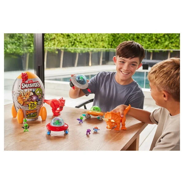 Smashers Dinos Vs Aliens Dinos Vs Aliens Rocket Series 1 Shrink Wrap