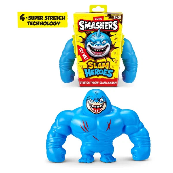 Smashers Slam Heroes Wrestler or Shark (Assorted)